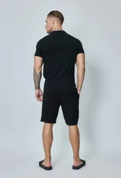 T-shirt uni à manches courtes