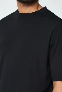 T-shirt uni à manches courtes