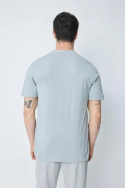 T-shirt uni à manches courtes