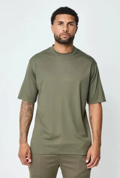 T-shirt uni à manches courtes