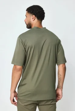 T-shirt uni à manches courtes