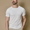 T-shirt uni en maille