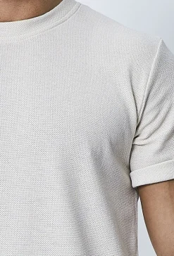 T-shirt uni maille