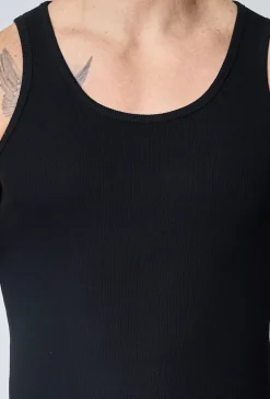 T-shirt uni sans manches