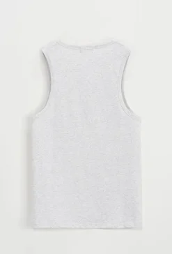 T-shirt uni sans manches