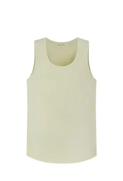 T-shirt uni sans manches