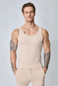 T-shirt uni sans manches