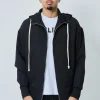 Veste à capuche sportwear toile