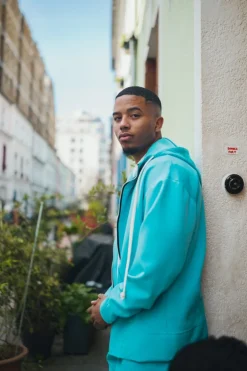 Veste à capuche sportwear toile