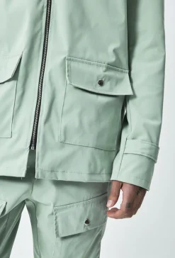 Veste à capuche zippée oversize