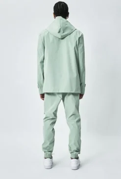 Veste à capuche zippée oversize