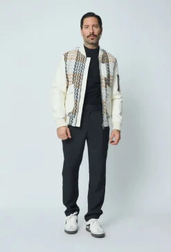 Veste bi matière