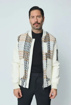 Veste bi matière
