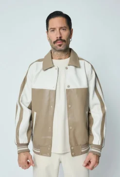 Veste bi-couleur courte