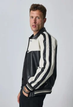 Veste bi-couleur courte