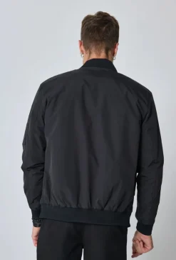 Veste bombers à col revers