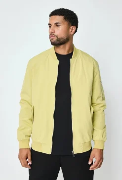 Veste bombers à col revers