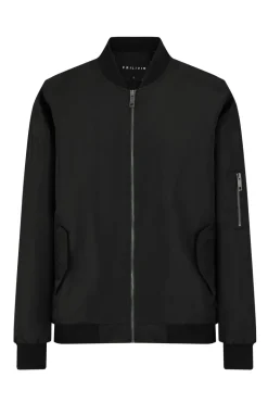 Veste bombers à col revers