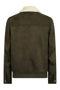 Veste bombers avec col moumoute