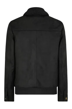 Veste bombers avec col moumoute