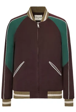Veste bombers bicolore