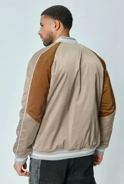 Veste bombers bicolore