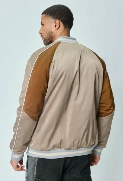 Veste bombers bicolore