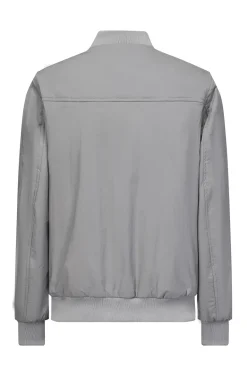Veste bombers empiècement à zip métalique