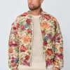 Veste bombers fleurie
