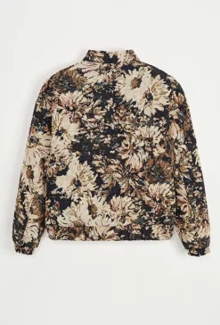 Veste bombers fleurie