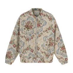 Veste bombers fleurie