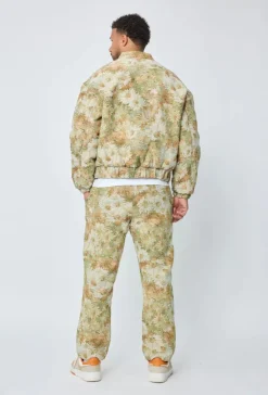 Veste bombers fleurie