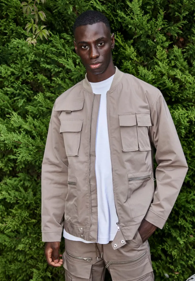 Veste bombers multipoches utility