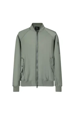 Veste bombers rembourée à col revers