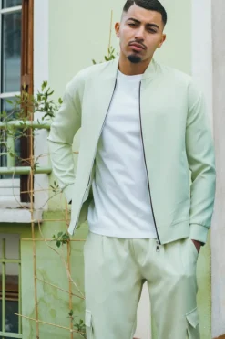 Veste bombers toile