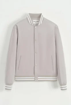 Veste bombers uni simple