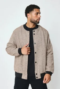 Veste chiné à boutons