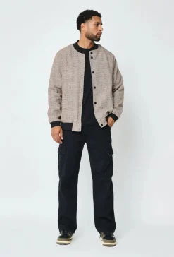 Veste chiné à boutons