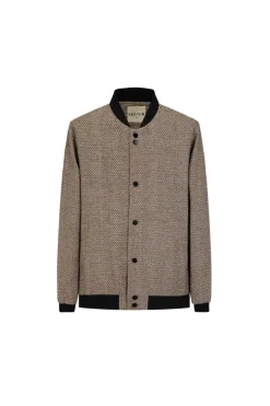 Veste chiné à boutons