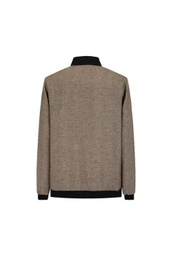 Veste chiné à boutons