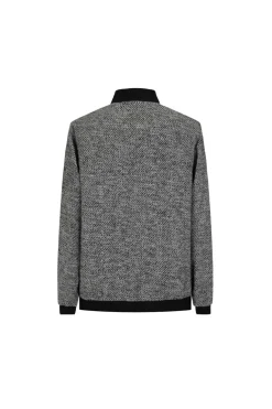Veste chiné à boutons