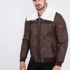 Veste col mouton
