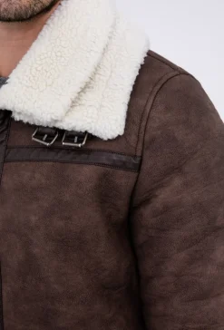 Veste col mouton