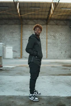 Veste coupe vent longue coupe oversize