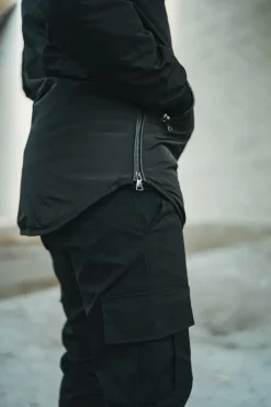 Veste coupe vent longue coupe oversize