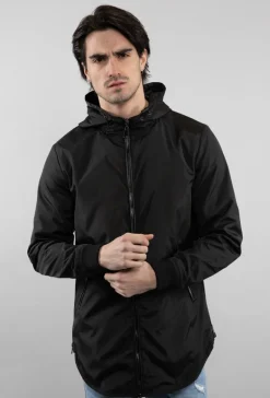 Veste coupe vent longue coupe oversize