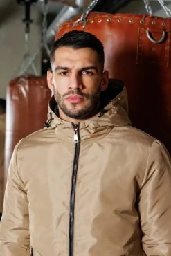 Veste coupe vent longue coupe oversize