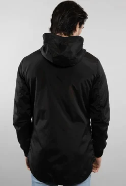 Veste coupe vent longue coupe oversize