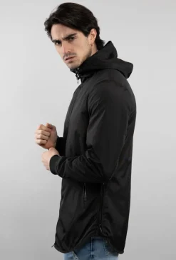 Veste coupe vent longue coupe oversize