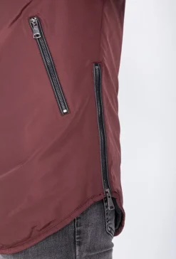 Veste coupe vent longue coupe oversize